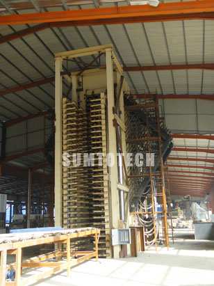 particle board making machine